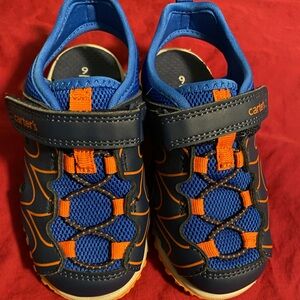 Brand New Carters Orange Sole Athletic Sandal/Shoe